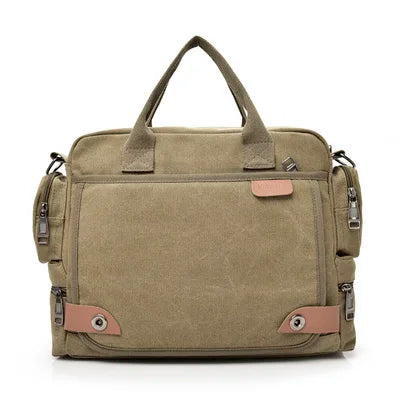 The Atlas — Canvas Men's Messenger Bag