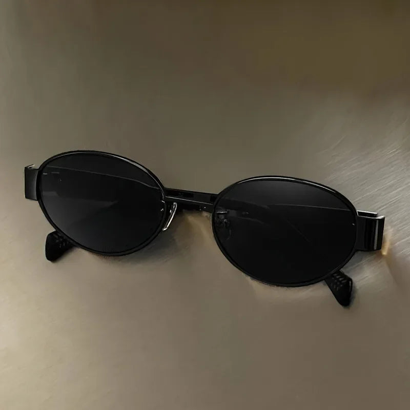 The Oval — Metal Frame Sunglasses