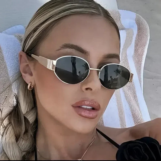 The Oval — Metal Frame Sunglasses
