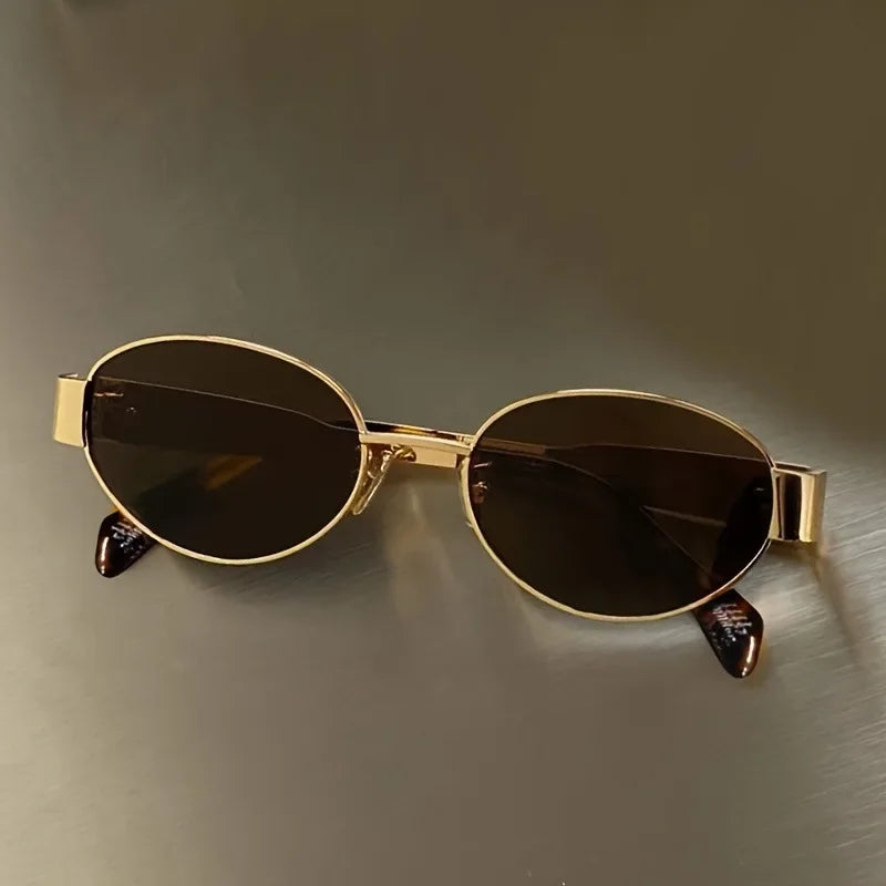The Oval — Metal Frame Sunglasses