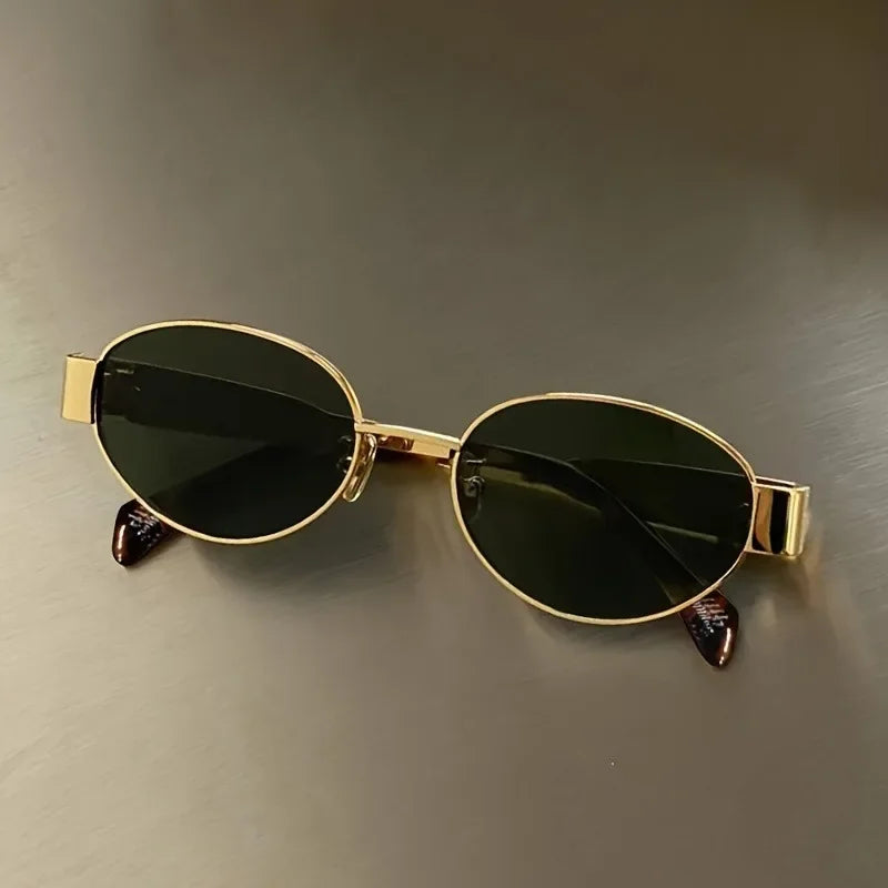 The Oval — Metal Frame Sunglasses